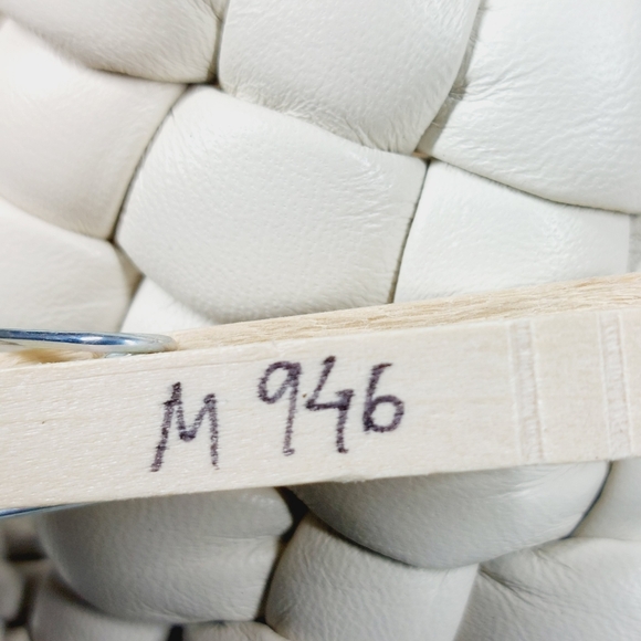 New Marc Fisher DAKINA White Leather SQUARE TOE SLIDE Sandals M946 - Picture 14 of 14